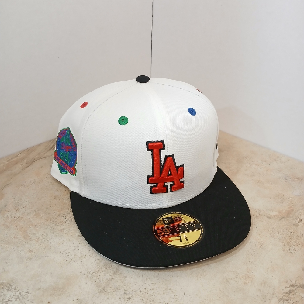 Mens New Era Los Angeles Dodgers 60th Anniversary Primary Eye 59FIFTY Fitted Hat